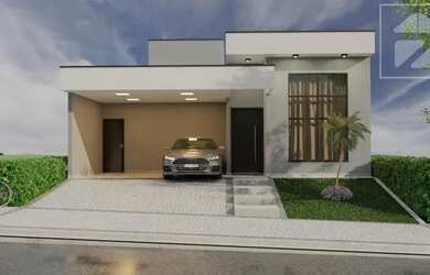 Imagem: A casa em condomínio possui 3 Dormitórios, 3 Banheiros, 4