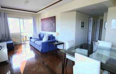 Imagem: O apartamento na cobertura possui 3 Dormitórios, 3 Banheiros