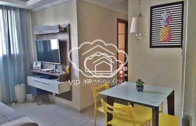 Imagem: O apartamento possui 2 Dormitórios, 1 Banheiro, 1 Vaga na garagem