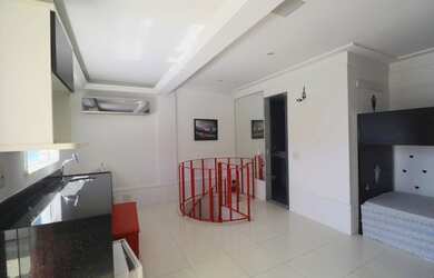 Imagem: O apartamento na cobertura possui 2 Dormitórios, 2 Banheiros