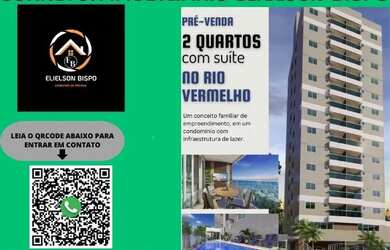 Imagem: O apartamento possui 2 Dormitórios, 2 Banheiros, 1 Vaga na