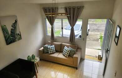 Imagem: A casa em condomínio possui 2 Dormitórios, 3 Banheiros, 1