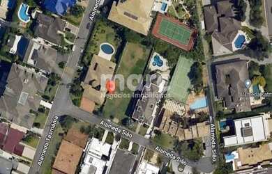 Imagem: O terreno e está localizado em Tamboré, Santana de Parnaíba