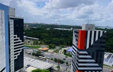 Imagem 7: Caminho das Arvores 1/4 Varandão Mobiliado Decorado Infra de Lazer Seguro Lindo