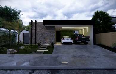 Imagem: Casa 3 Suítes c/ Piscina e Área Gourmet - 212m²