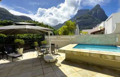 Imagem: O apartamento na cobertura possui 4 Dormitórios, 4 Banheiros