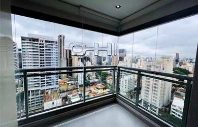 Imagem: O apartamento possui 1 Dormitório, 2 Banheiros, 1 Vaga na garagem