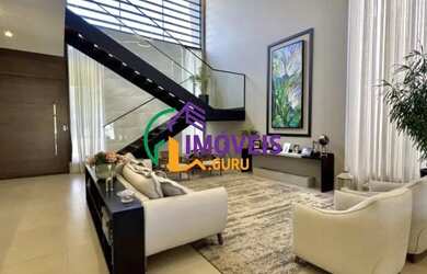 Imagem: A casa em condomínio possui 4 Dormitórios, 5 Banheiros, 5