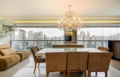 Imagem 9: Apartamento mobiliado com 161 metros quadrados com 3 suítes na Vila Romana - São Paulo - S