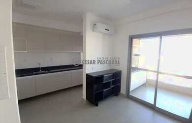 Imagem: O apartamento possui 1 Dormitório, 1 Banheiro, 1 Vaga na garagem