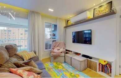 Imagem: O apartamento possui 2 Dormitórios, 3 Banheiros, 2 Vagas na