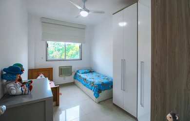 Imagem 9: Apto todo decorado na Freguesia- 3qts-123m² Prox a Geremário Dantas