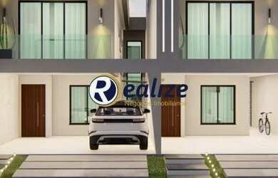 Imagem: A casa possui 3 Dormitórios, 3 Banheiros, 2 Vagas na garagem