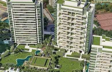 Imagem: O apartamento possui 4 Dormitórios, 3 Banheiros, 3 Vagas na