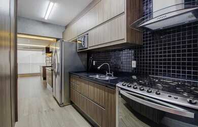 Imagem 6: Apartamento mobiliado com 161 metros quadrados com 3 suítes na Vila Romana - São Paulo - S