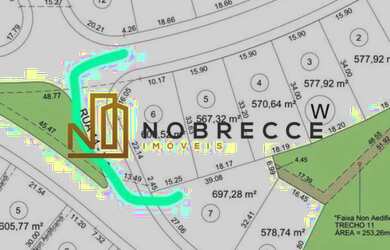 Imagem: O terreno possui 600m² de Área e está localizado em Jardim