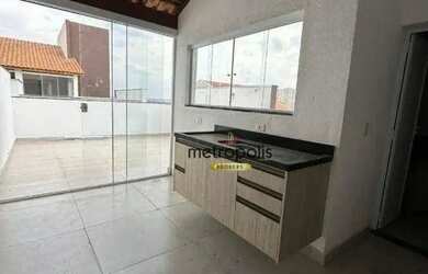 Imagem: O apartamento na cobertura possui 2 Dormitórios, 2 Banheiros