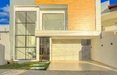 Imagem: A casa em condomínio possui 4 Dormitórios, 5 Banheiros, 2