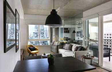 Imagem 7: Apartamento com 1 dormitório para alugar, 63 m² por R$ 6.803,56/mês...