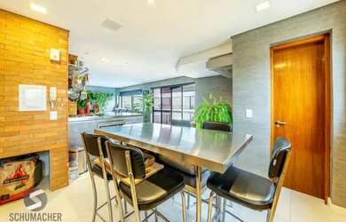 Imagem: O apartamento na cobertura possui 3 Dormitórios, 3 Banheiros