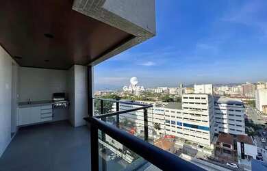 Imagem: O apartamento possui 1 Dormitório, 2 Banheiros, 1 Vaga na garagem