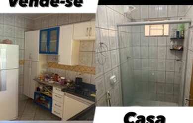 Imagem: A casa possui 2 Dormitórios, 2 Banheiros, 2 Vagas na garagem