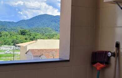 Imagem: O apartamento possui 1 Dormitório, 1 Banheiro, 2 Vagas na garagem