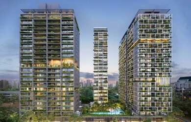 Imagem: O apartamento possui 2 Dormitórios, 3 Banheiros, 1 Vaga na