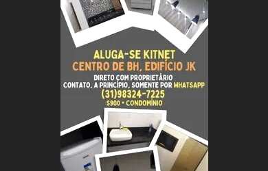 Imagem: A kitnet possui 1 Dormitório e 1 Banheiro e está localizado