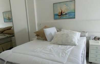 Imagem 2: Apartamento com varanda gourmet, vista para o mar na Astúrias, Guarujá