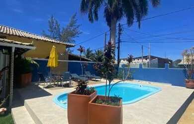 Imagem 3: LINDA CASA NA PRAIA. Piscina, Churrasqueira, VarandaeÁrea de serviço