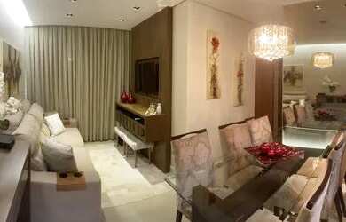 Imagem: O apartamento possui 3 Dormitórios, 2 Banheiros, 1 Vaga na