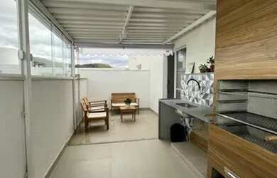 Imagem: O apartamento na cobertura possui 2 Dormitórios, 2 Banheiros