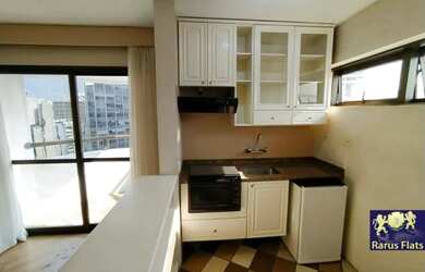 Imagem 2: Flat para locação na Bela Vista - Edifício Paulista Wall Street - Cód....