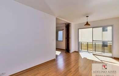 Imagem: O apartamento possui 1 Dormitório, 1 Banheiro, 1 Vaga na garagem