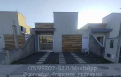 Imagem: A casa possui 2 Dormitórios, 1 Banheiro, 2 Vagas na garagem