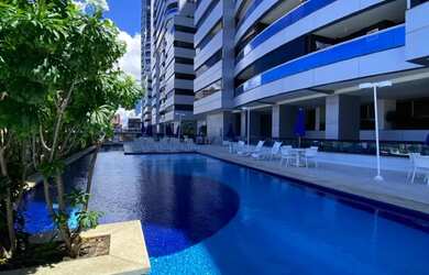 Imagem 12: Caminho das Arvores 1/4 Varandão Mobiliado Decorado Infra de Lazer Seguro Lindo