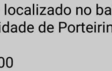 Imagem: O terreno possui 372m² de Área e está localizado em Porteirinha