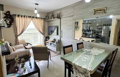 Imagem: O apartamento possui 2 Dormitórios, 2 Banheiros, 1 Vaga na