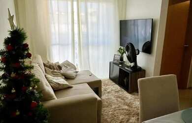 Imagem: O apartamento possui 2 Dormitórios, 2 Banheiros, 1 Vaga na