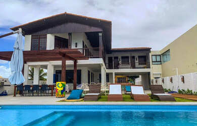 Imagem 1: Aluguel por Temporada - Casa Beira Mar na Barra de São Miguel