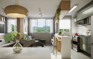 Imagem 3: Apartamento na Freguesia. Piscina, Churrasqueira, 43m² de Áreae1 Vaga...