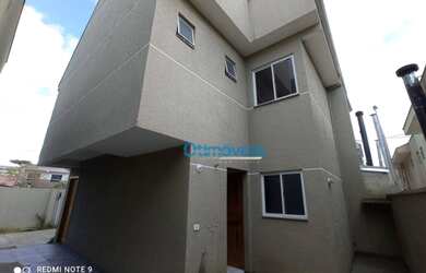 Imagem: A casa em condomínio possui 3 Dormitórios, 1 Banheiro, 2 Vagas