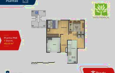 Imagem 7: Apartamento a venda no Vista Tropical com 2/4 em Cajazeiras XI