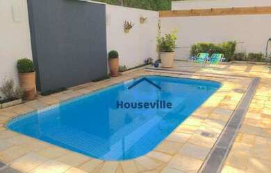 Imagem: A casa em condomínio possui 3 Dormitórios, 4 Banheiros, 4