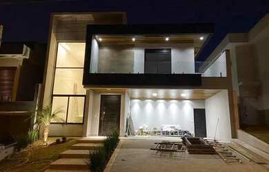 Imagem: A casa em condomínio possui 3 Dormitórios, 5 Banheiros, 4