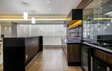 Imagem 4: Apartamento mobiliado com 161 metros quadrados com 3 suítes na Vila Romana - São Paulo - S