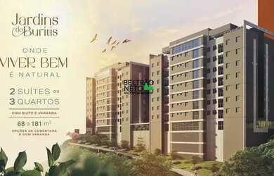 Imagem: O apartamento possui 2 Dormitórios, 3 Banheiros, 2 Vagas na