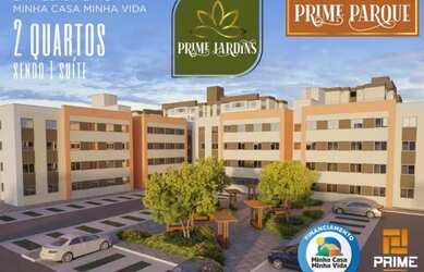 Imagem: O apartamento possui 2 Dormitórios, 1 Banheiro, 1 Vaga na garagem