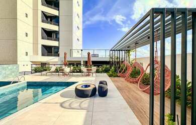 Imagem: O apartamento possui 3 Dormitórios, 4 Banheiros, 2 Vagas na